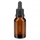 10 Sample flesjes amber met pipet 3ml